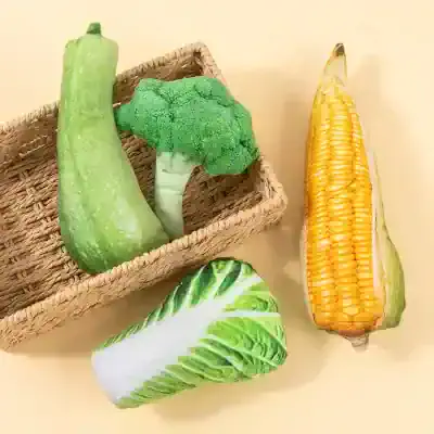 Grocery vegetables broccoli cauliflower corn zucchini healthy fresh produce in basket focus on vegetables for healthy diet.