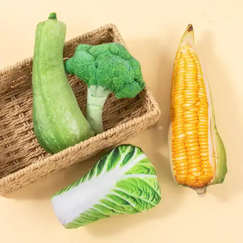 Grocery vegetables broccoli cauliflower corn zucchini healthy fresh produce in basket focus on vegetables for healthy diet.