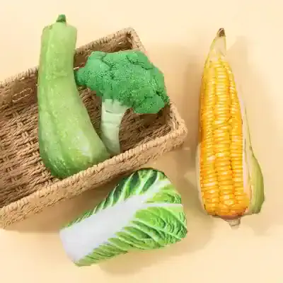 Fresh vegetables including broccoli, zucchini, napa cabbage, and corn on the cob, ideal for healthy eating and nutritional benefits.