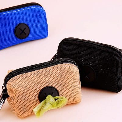 Blue and black portable mask cases for travel, innovative protective storage for face masks, Monalisa Store opt optometry accessories.