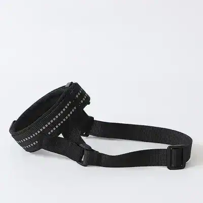 Stylish black waist bag with adjustable strap for travel, outdoor activities, or everyday use.