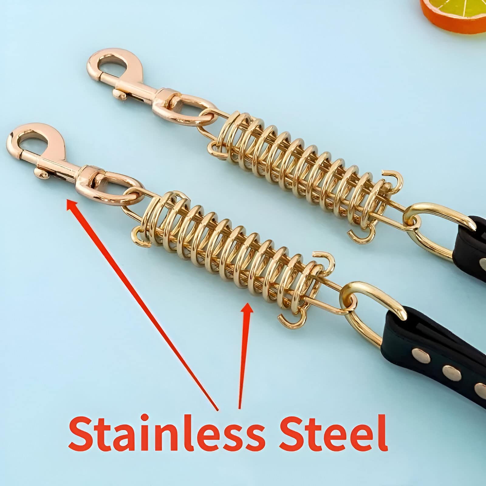 Stainless steel eyelash curler with gold finish and ergonomic handle, perfect for precise eyelash curling and beauty enhancement. High-quality makeup tool from Monalisa Store.