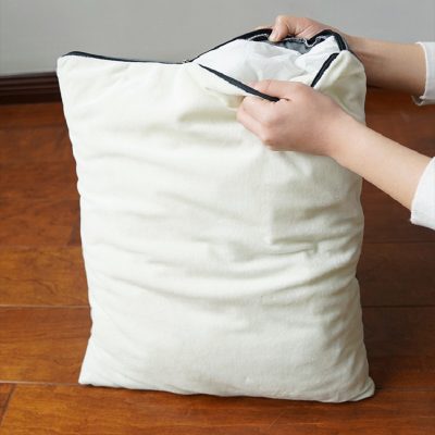 Large white cotton storage bag for medical supplies or linens at Monalisa Store.