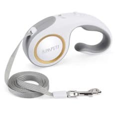 Flexible pet grooming LED light leash for dogs and cats, easy to use and adjustable, perfect for walks, training, and safety during nighttime. Durable and comfortable design for pet owners.