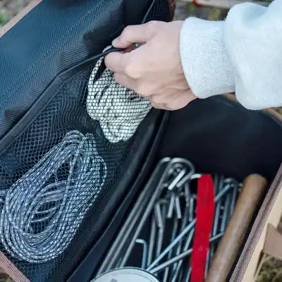 Adjustable surgical instruments and medical supplies organized in a portable case for easy access. Ideal for healthcare professionals and clinics needing on-the-go sterilized tools and surgical accessories.