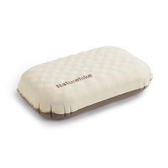 Memory foam pillow with Naturhike branding, designed for optimal sleep comfort. Perfect for travelers and home use, providing support and relaxation for better sleep quality.