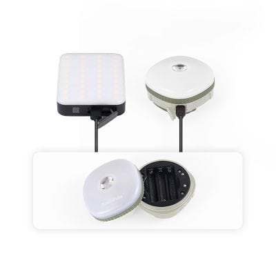 Rechargeable LED light therapy device for optometry clinics and eye care professionals, portable and battery operated for precise eye treatment and diagnostic use.