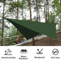 Sunshade canopy for outdoor protection, water-resistant, windproof, anti-tear, anti-ultraviolet, ideal for camping, hiking, and outdoor activities at Monalisa Medical Store.