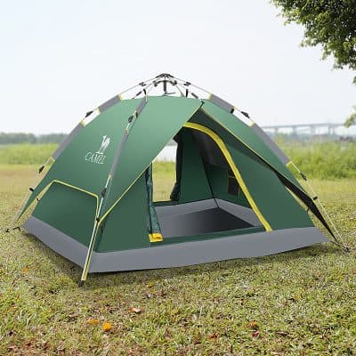 Fox camping tent, lightweight outdoor shelter for hiking, backpacking, and camping adventures, durable waterproof design, easy setup, spacious interior, ideal for outdoor enthusiasts, Monalisa Store.