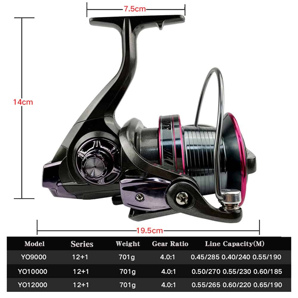 High-quality fishing reel from Monalisa Store, featuring durable construction, smooth operation, and multiple gear ratios, ideal for freshwater and saltwater fishing enthusiasts.