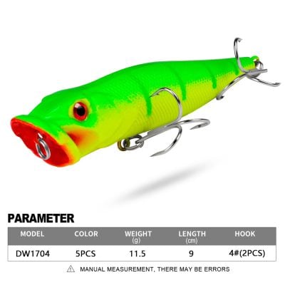 Colorful fishing lures for bass and freshwater fishing, featuring realistic fish design with double hooks, ideal for enhancing fishing success at Monalisa Store.