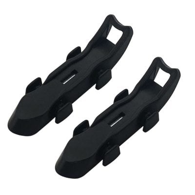 Black clip-on sunglasses holder for opticians, lightweight and durable, ideal for displaying and handling sunglasses at Monalisa Store, enhancing customer experience and convenience.