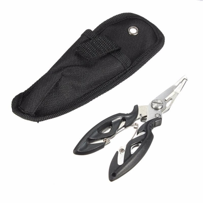 High-quality multi-purpose nail clipper with ergonomic black handles, comes with a protective carrying case, perfect for professional or home use, essential tool for nail grooming and maintenance.