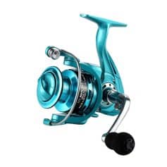 Blue fishing reel product for sale at Monalisa Medical store.