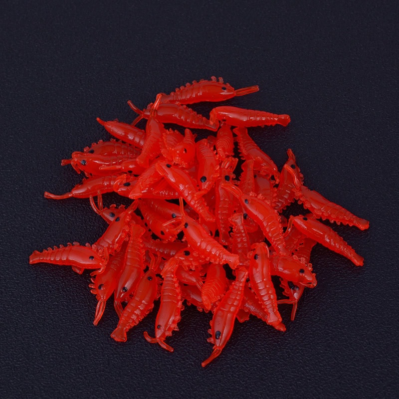 Red artificial crawfish bait for fishing, silicone soft plastic lures, realistic freshwater fishing tackle, quality fishing accessories for angling, wholesale fishing gear supplier.