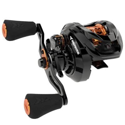 High-performance baitcasting fishing reel with ergonomic design and advanced gear system for smooth casting and reeling. Ideal for freshwater and saltwater fishing enthusiasts.