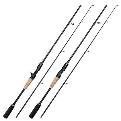 Carbon fiber fishing rod for saltwater and freshwater fishing lightweight durable fishing gear monalisa store.