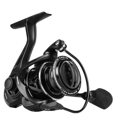 High-quality fishing reel with advanced gear system, durable construction, and smooth operation, ideal for freshwater and saltwater fishing enthusiasts.
