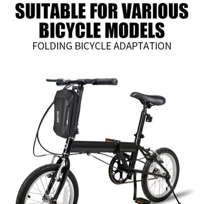 Foldable electric bicycle with adjustable features and battery pack for convenient commuting and city travel. Compact design perfect for urban lifestyles.