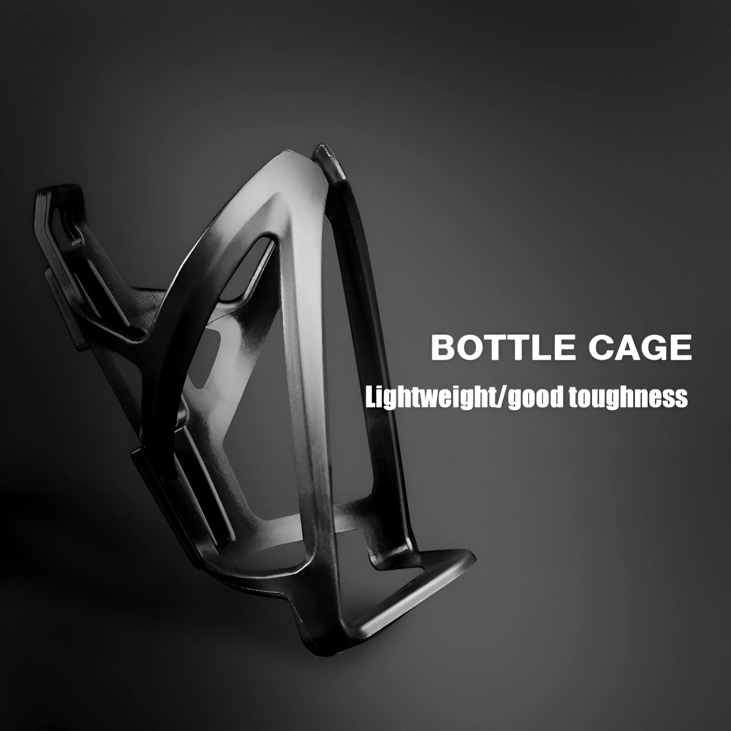 Sturdy lightweight bottle cage for cycling, designed for durability and ease of use, perfect for holding water bottles securely during rides.