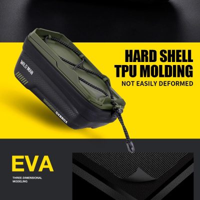 Versatile outdoor gear with durable hard shell TPU molding, ergonomic design, and high-quality EVA foam for added comfort, ideal for travel, hiking, and tactical use.