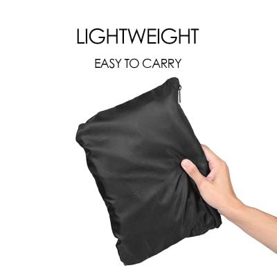 Lightweight, easy-to-carry black storage bag for opticians and eyewear, perfect for compact and portable lens or accessory organization.