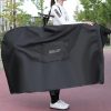 Soft bike cover for outdoor protection, waterproof and windproof bicycle shield, black waterproof bike cover with zipper, durable outdoor cycling gear, Monalisa Store.