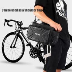 High-quality bicycle handlebar bag, versatile cycling accessory for storage and convenience, suitable for outdoor activities and bike touring | Monalisa Store.