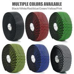 Colorful reflective grip tape rolls for safety and sports activities, available in multiple colors including black, white, red, blue, green, yellow, and pink, ideal for athletic footwear and skateboards.