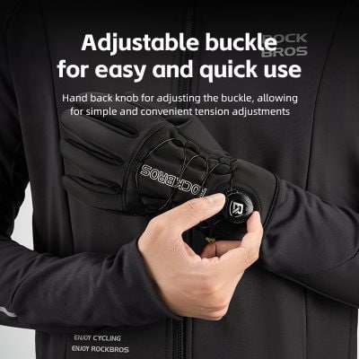 Adjustable helmet buckle for easy quick use, tennis tension adjustment, rockbros helmet safety gear, cycling helmet accessory.