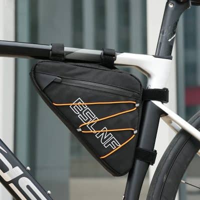 Bike frame bag for cycling enthusiasts, part of Monalisa Medical store’s accessories collection, designed for durability and convenience. Perfect for storing essentials during bike rides.