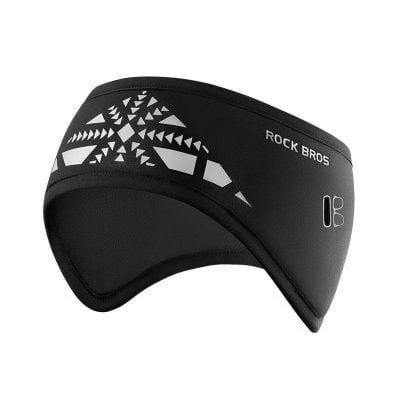 Wireless Bluetooth Eye Massager for Relaxation and Pain Relief, Black, by Rock Bros.