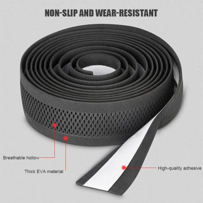 Black non-slip, wear-resistant anti-fatigue mat for optometry and healthcare professionals, made from thick EVA material with breathable hollow design and high-quality adhesive, providing comfort and slip resistance.