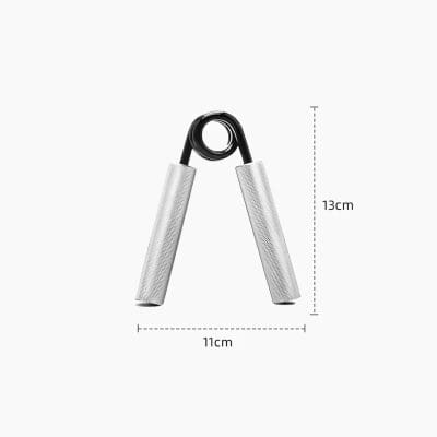 Portable grip strength hand exerciser with adjustable resistance and ergonomic design, ideal for stress relief and muscle training.