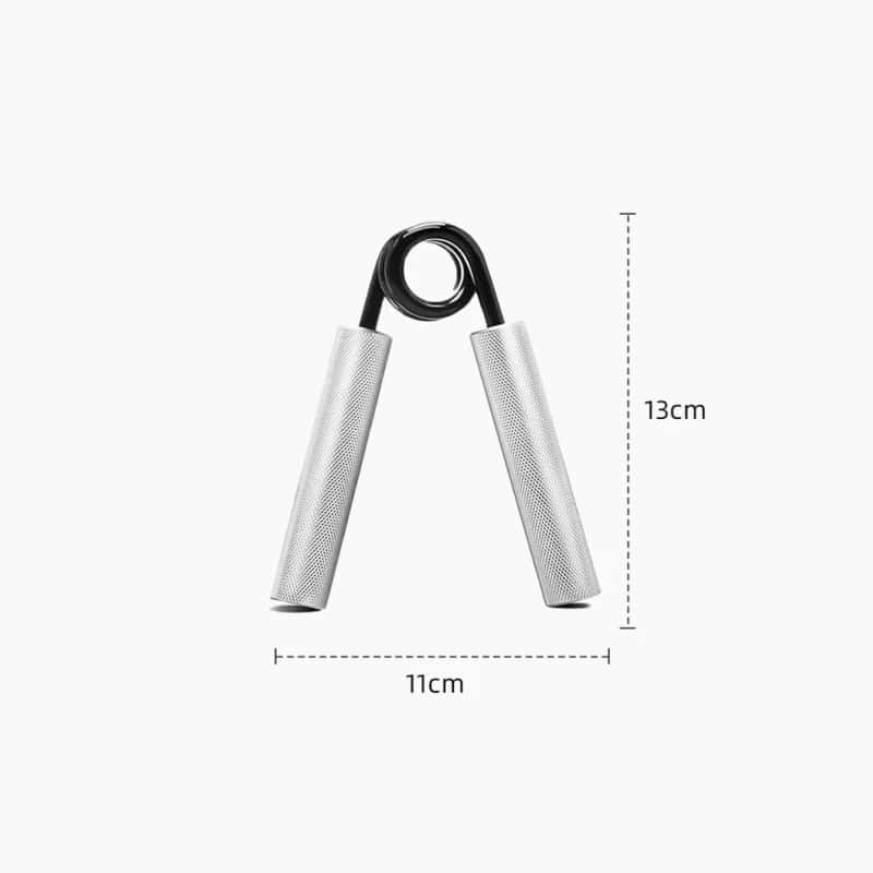 Portable grip strength hand exerciser with adjustable resistance and ergonomic design, ideal for stress relief and muscle training.