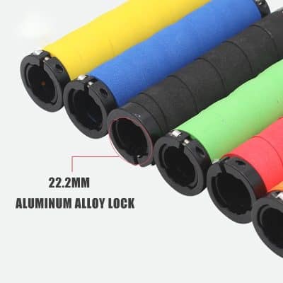 Multi-colored foam Pilates rollers with aluminum alloy locks, ideal for fitness and physical therapy exercises at Monalisa Store. Durable and lightweight design for effective workout routines.