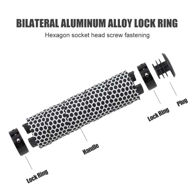 Premium aluminum thumb lock ring with hexagon socket head screw, ideal for ergonomic grip and secure fastening, perfect for optical and medical equipment.