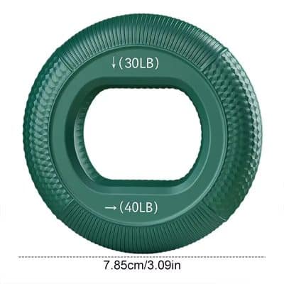 Rings spa weight resistance ring for fitness and physical therapy exercises, marked with 30LB and 40LB for strength training. Perfect for enhancing workout routines.