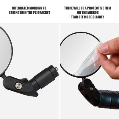 High-quality mirror with protective film for optometry and medical purposes, ideal for accurate vision assessment and eye exams. Durable design enhances safety and longevity.