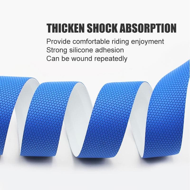 Thicken shock absorption pads for comfortable riding, strong silicone adhesion, reusable, ideal for enhancing safety and comfort in motorbiking and cycling.
