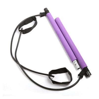 Jump rope for fitness and exercises, with purple foam handles and adjustable length, ideal for cardio workouts, weight loss, and improving coordination at Monalisa Store.