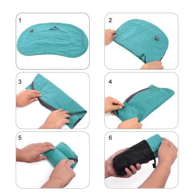 Waterproof sleeping bag with compression sack, ideal for camping and outdoor activities, easy to pack and carry.