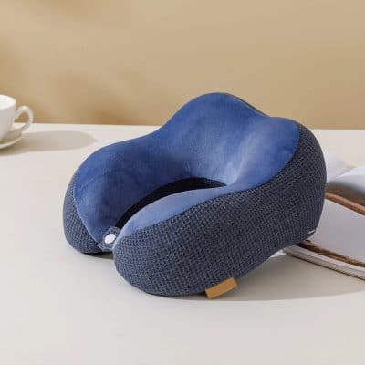 Memory Foam Nursing Pillow for Comfortable Baby Support, Ergonomic Design for Newborns and Toddlers, Soft Cotton Cover - Monalisa Store.