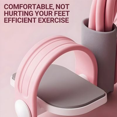 Pink footrest with soft cushioning for comfortable foot exercise and foot care routines at Monalisa Store. Ideal for orthopedic foot therapy and enhancing foot health.