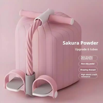Pink Sakura Powder upgrade hair removal device with open shoulder design, non-slip pedal, shaping sharper, and high elastic crack resistance for efficient skincare treatment.