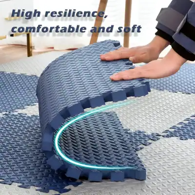 Enhanced comfort polyfoam medical mattress with high resilience for optimal support and softness.