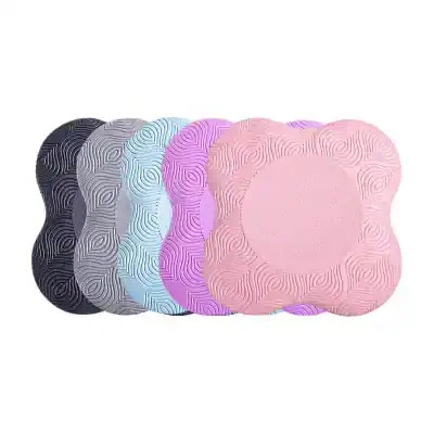 Fingerprint-shaped gel insoles in various colors for comfort and orthotic support, ideal for foot care and podiatry needs.