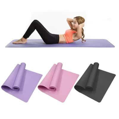 Yoga mat for exercise, fitness, and Pilates at Monalisa Medical Store. Durable, comfortable, colorful mats for yoga enthusiasts and health-conscious individuals. Perfect for home or gym use.