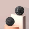 Black spiky massage balls for eye and face relaxation, modern design from Monalisa Store. Perfect for stress relief and skincare routines.