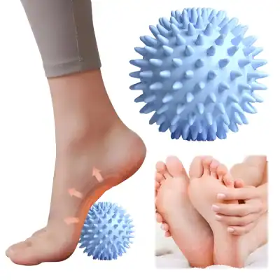 Sore heel pain relief with massage therapy, foot care, and support; plantar fasciitis treatment and foot reflexology options at Monalisa Medical Store.